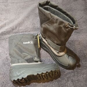 Kamik Black Snow Boots Toddler Size 13